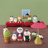 Decole Concombre Figurine - Background Props - Japanese Tea Shop Umbrella
