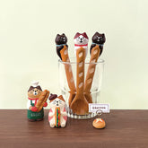 Decole Concombre Yamaneko Bakery Spoon - Black Cat