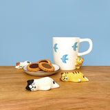 Decole Concombre Figurine - Lazy Cats - Tora