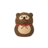 Decole Concombre Mamefuku Mascot -Small - Lucky Japanese Raccoon