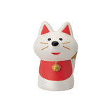 Decole Concombre Mamefuku Mascot -Small - Lucky White Fox