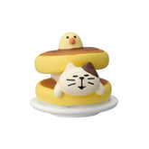 Decole Concombre Figurine - Backyard Garden Cafe - Pancake Cat