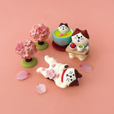 Decole Concombre Figurine - Sakura Viewing Party - Cat With Sakura