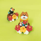 Decole Concombre Figurine - Summer Island - Hibiscus Pedestal (Accessory)