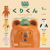 Kenelephant KuriKun Figure Blind Box - A Display of 12 Boxes