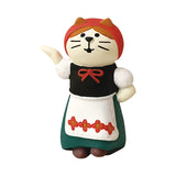 Decole Concombre Figurine - Folk Dance Cat
