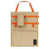 Decole Car Seat Back Pocket (With Bottle Holder) - Beige