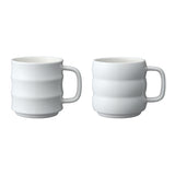 Decole UDEE Pair Mug - White Pair