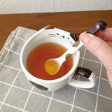 Decole Kannya Teaspoon - Tabby Cat