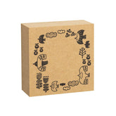 Decole Fika Wooden Stamp - Frame - Bird