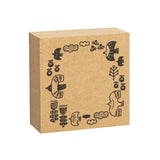 Decole Fika Wooden Stamp - Frame - Bird