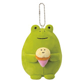 Decole Concombre Puffy Mascot - Frog & Ice Cream - Small