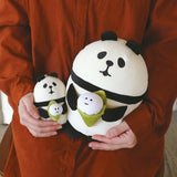 Decole Concombre Puffy Mascot - Panda & Mochi - Large