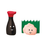 Decole Concombre Figurine - Pickled Ginger & Soy Sauce