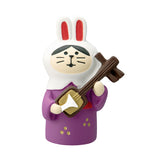 Decole Concombre Figurine - New Year - Rabbit Riding Hood & Shamisen