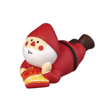 Decole Concombre Figurine - Retro Xmas Party - Santa & Chips