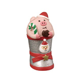 Decole Concombre Figurine - Retro Xmas Party - Pig in a Boot