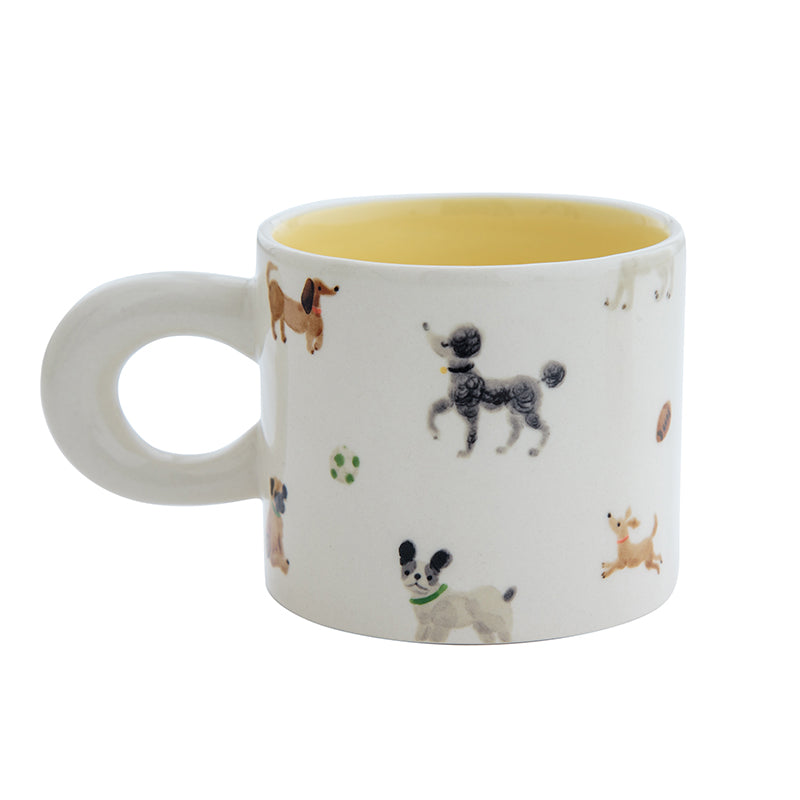 Bisque Dessin Mug - Dog