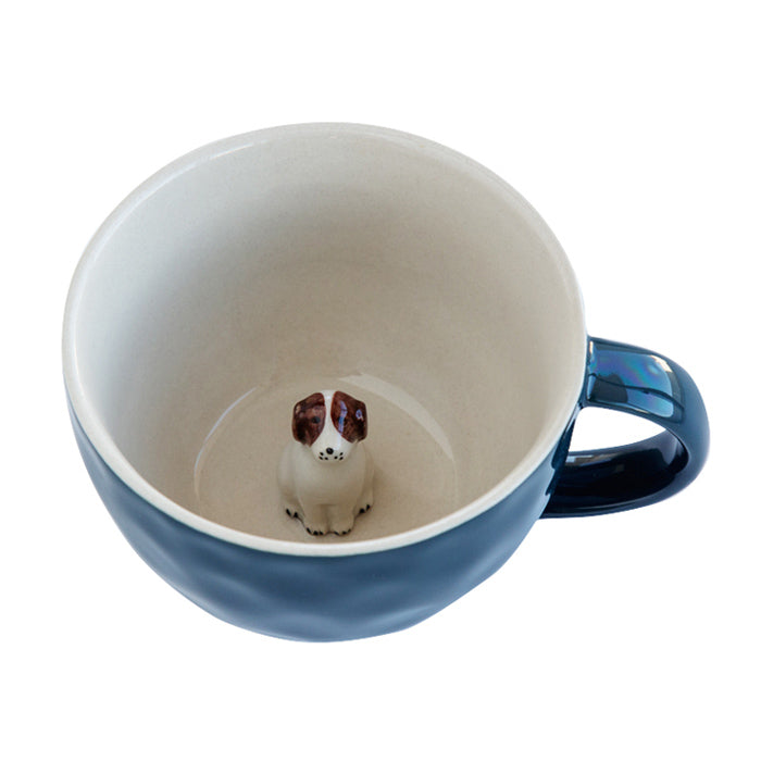 Bisque Figurine Mug - Dog