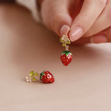 Ayatorie Strawberry Earrings