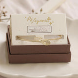 Ayatorie Gold Tone Cutlery Bangle