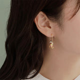 Ayatorie Cat Swing Earrings