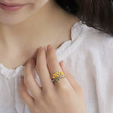 Ayatorie Mimosa Adjustable Ring