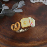 Ayatorie Bread Assortment Adjustable Ring