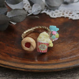 Ayatorie Snack Time Adjustable Ring