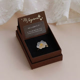 Ayatorie Fleeting Flower Cuff Ring