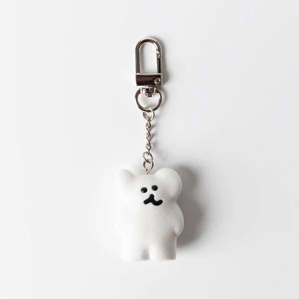 Dinotaeng Bobo Flocking Keychain