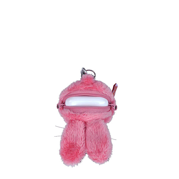 Gladee Whiskers Pink Rabbit Mini Case For AirPods