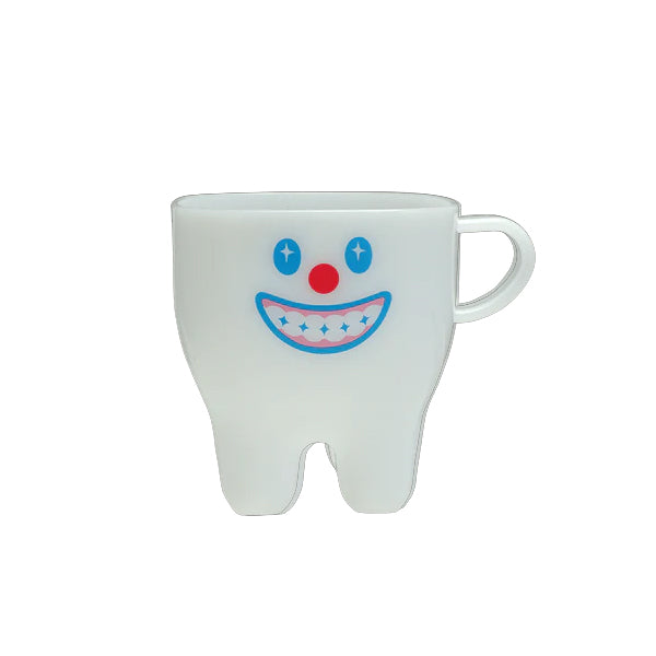 Gladee Tooth Plastic Cup - Shiny