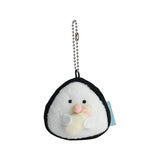 Ippinsha Onigiri-san Plush Keychain - Baby Milk