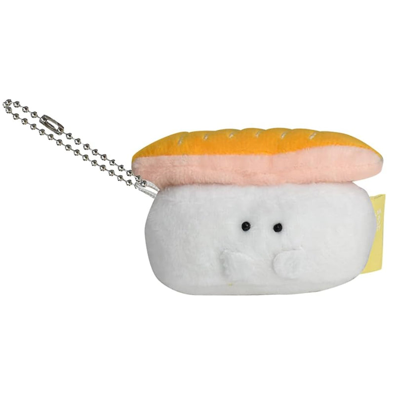 Ippinsha Sushi-san Plush Keychain - Salmon