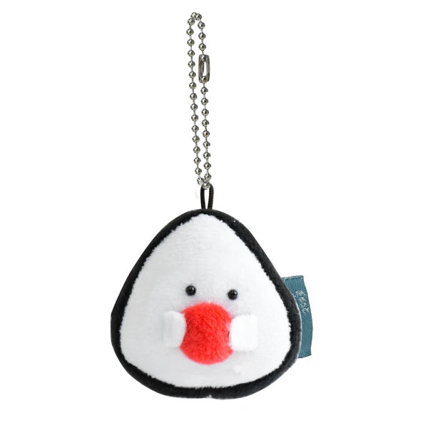 Ippinsha Onigiri-san Plush Keychain - Plum