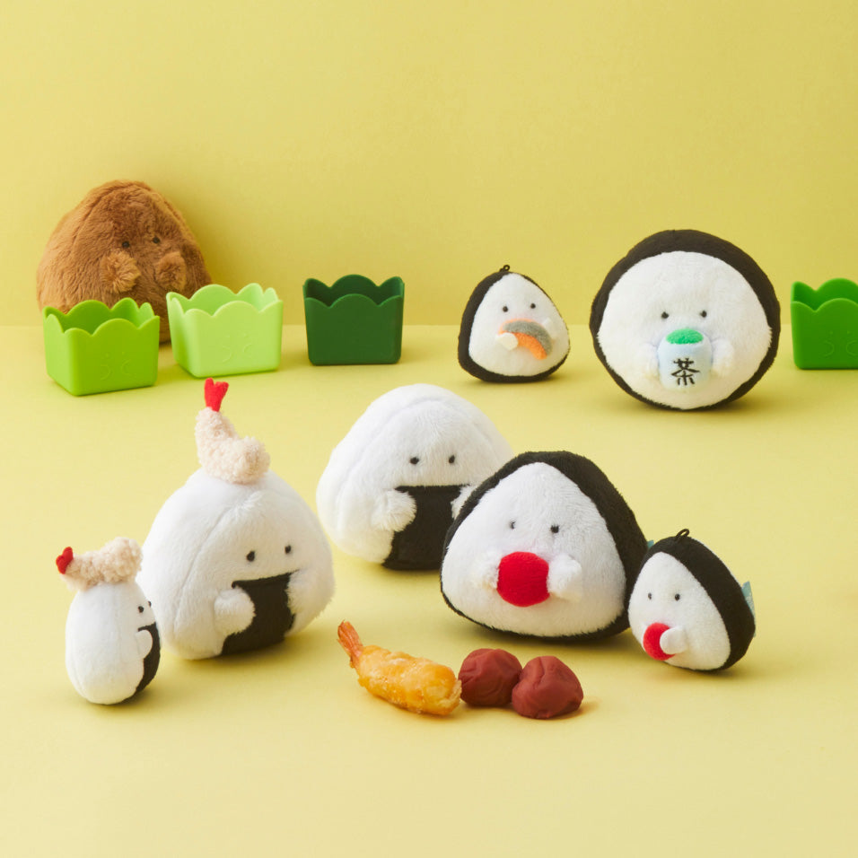Ippinsha Onigiri-san Plush Keychain - Tempura Rice Ball – Ceralife ...
