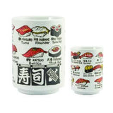 Ippinsha Yamato Sushi Teacup - Sushi Toppings