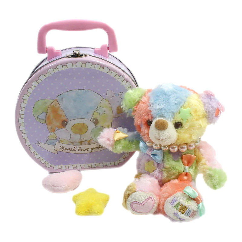 Take Off Kawaii Bear - Pastel - Tin Box