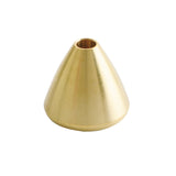 Kousaido Brass Incense Holder with Glass Plate - Triangle