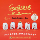 Kenelephant Eeosiso Tooth Treasure Blind Box - 5 Designs - A Display of 12 Boxes