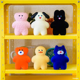 Kenelephant Mojojojo Flocky Large Figure Blind Box - 6 Designs - A Display of 6 Boxes