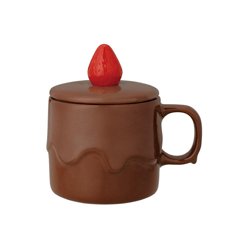 Decole Candle Cake Mug - Chocolate