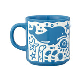 Decole Friends of the Sea Mug - Stackable - Dolphin