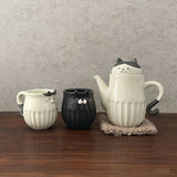 Decole Shinogi no Neko Teapot - Hachi Cat