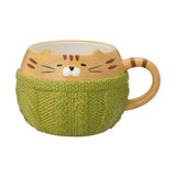 Decole Warm Knitted Cat Mug - Tabby