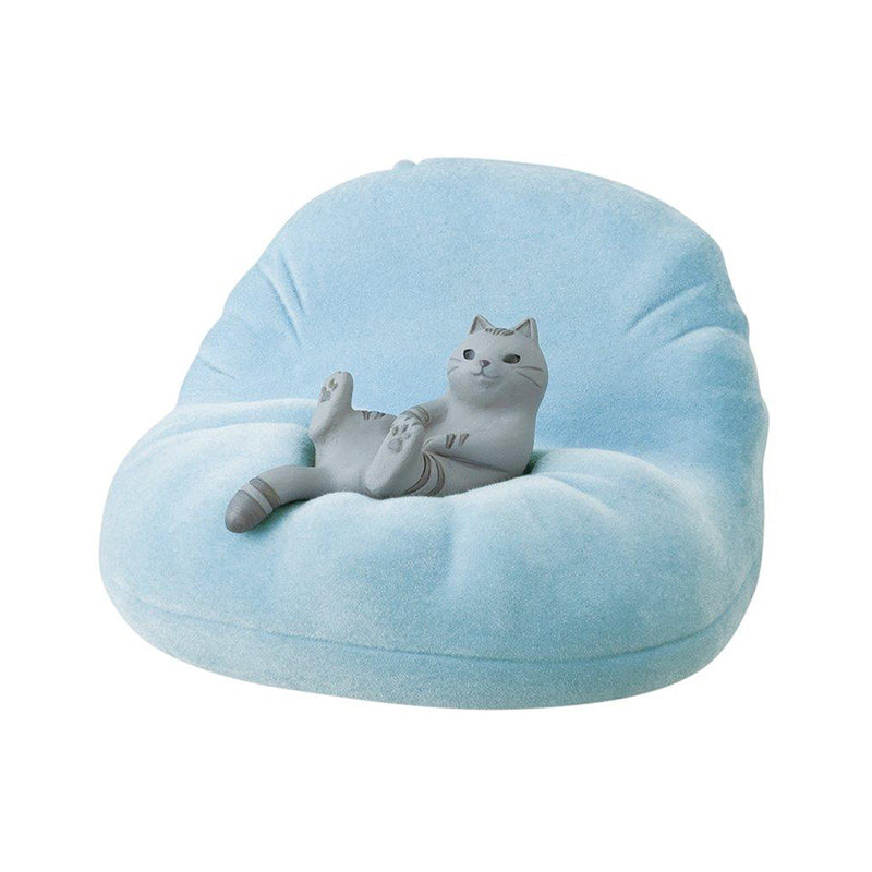 Decole Relaxed Cat Smartphone Stand - Tabby Cat