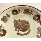 Decole Fika Small Plate - Brown