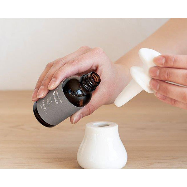 Decole UDee Ceramic Aroma Oil Diffuser - Black