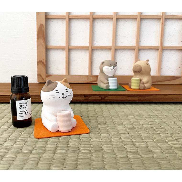Cat Tea Diffuser Decole Aroma Teacup - Oil Diffuser - Cat – Ceralife Trading Pty Ltd